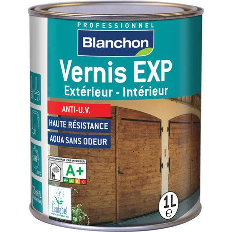 Vernis Boiseries Aqua - Teinte : Mat - BLANCHON - Teinte : Mat 1 Vernis Boiseries Aqua - Teinte : Mat - BLANCHON - Teinte : Mat