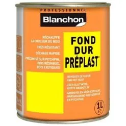 Fond Dur Professionnel Préplast BLANCHON Très Résistant | Conditionnement: 1 Litre