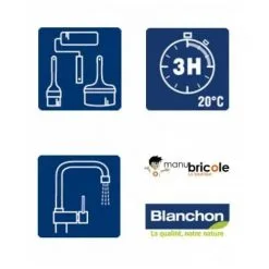 BLANCHON Vitrificateur Parquet Environnement 1L Ultra Mat - Incolore 9 BLANCHON Vitrificateur Parquet Environnement 1L Ultra Mat - Incolore -Magasin D'usine Blanchon 15889048 5