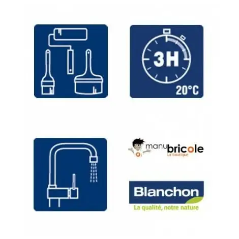 BLANCHON Vitrificateur Parquet Environnement 1L Ultra Mat - Incolore 5 BLANCHON Vitrificateur Parquet Environnement 1L Ultra Mat - Incolore – Image 5