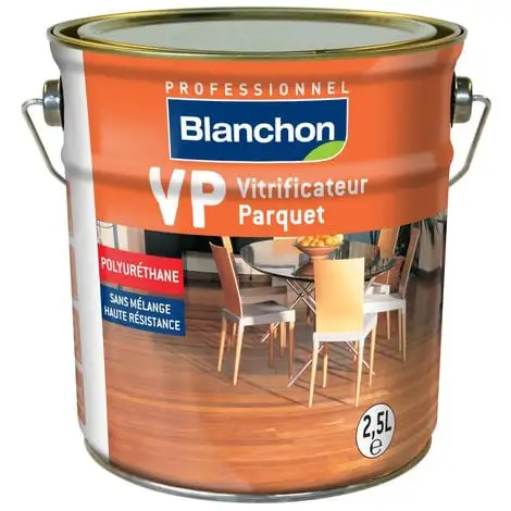 BLANCHON Vitrificateur Parquet VP 2.5L Chêne Ciré - Incolore 1 BLANCHON Vitrificateur Parquet VP 2.5L Chêne Ciré - Incolore
