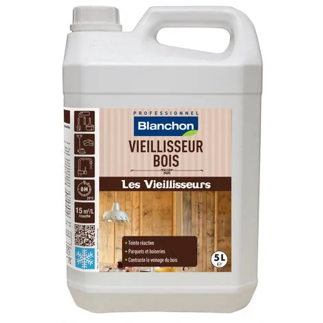 BLANCHON Vieillisseur Bois Platine - 5L - Platine 1 BLANCHON Vieillisseur Bois Platine - 5L - Platine