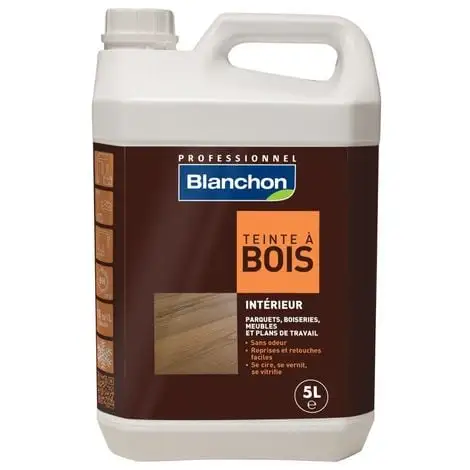 BLANCHON Teinte à Bois Chêne Foncé - 5L - Chêne Foncé 1 BLANCHON Teinte à Bois Chêne Foncé - 5L - Chêne Foncé