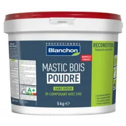 BLANCHON Mastic Bois Poudre - Chêne Rustique - 5 Kg