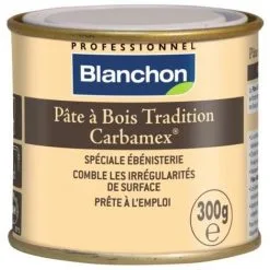 BLANCHON Pâte à Bois Tradition Carbamex Teinte Chêne Clair Pot De 300 G
