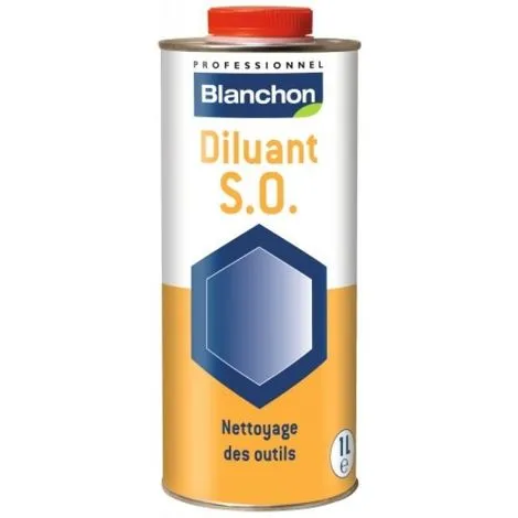 BLANCHON Diluant S.O. Pour Le Nettoyage Des Ustensiles, Bidon De 1l 1 BLANCHON Diluant S.O. Pour Le Nettoyage Des Ustensiles, Bidon De 1l