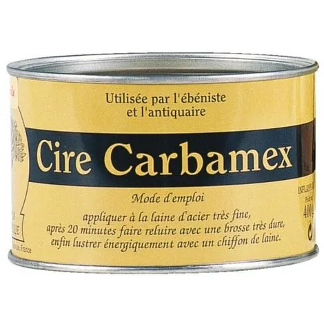 BLANCHON Cire Pâte Carbamex Finition Incolore Pot De 400 G 1 BLANCHON Cire Pâte Carbamex Finition Incolore Pot De 400 G