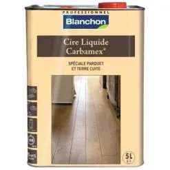 BLANCHON Cire Liquide CARBAMEX, Teinte Neutre, Bidon De 1 Litre