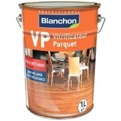 BLANCHON Vitrificateur Parquet VP Mono-composant à Base De Résine Polyuréthane, Souple Et Résistant, Finition Cire Naturelle 1l - Cire Naturelle