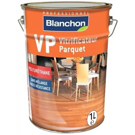 BLANCHON Vitrificateur Parquet VP Mono-composant à Base De Résine Polyuréthane, Souple Et Résistant, Finition Cire Naturelle 1l - Cire Naturelle 1 BLANCHON Vitrificateur Parquet VP Mono-composant à Base De Résine Polyuréthane, Souple Et Résistant, Finition Cire Naturelle 1l - Cire Naturelle