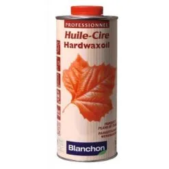 BLANCHON Huile Cire De Protection Et Décoration Teinte Gris Clair Bidon De 1 Litre