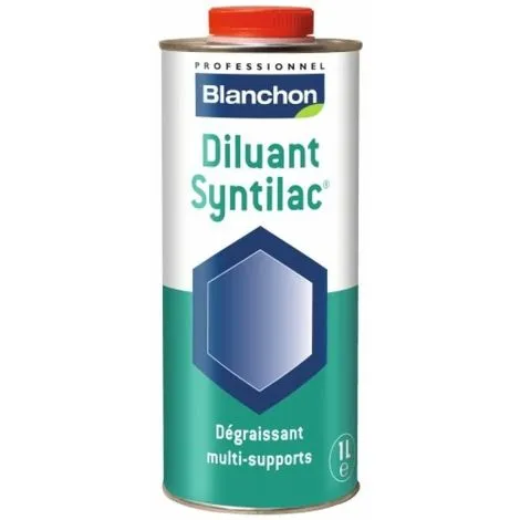 BLANCHON Diluant Syntilac®, Dégraissant Avant Application De La Finition Et Solvant Pour Nettoyage Des Ustensiles Bidon De 5l 1 BLANCHON Diluant Syntilac®, Dégraissant Avant Application De La Finition Et Solvant Pour Nettoyage Des Ustensiles Bidon De 5l