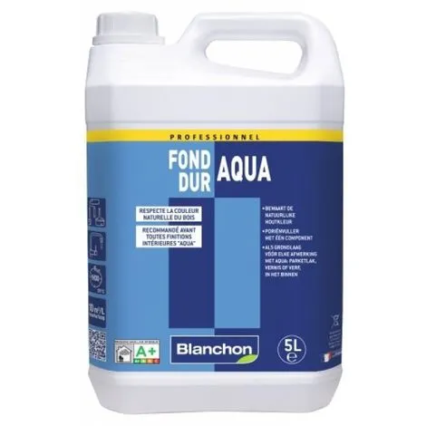 BLANCHON Fond Dur Aqua-Polyuréthane Incolore Bidon De 5 Litres 2 BLANCHON Fond Dur Aqua-Polyuréthane Incolore Bidon De 5 Litres – Image 2