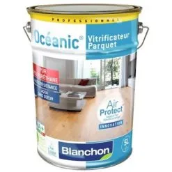 BLANCHON Vitrificateur Parquet Océanic Air Protect, Finition Bois Brut, Bidon De 5 Litres - Bois Brut