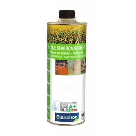 BLANCHON Huile Parquet Environnement, Bois Naturel, Bidon De 5 Litres 1 BLANCHON Huile Parquet Environnement, Bois Naturel, Bidon De 5 Litres