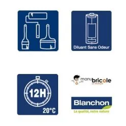 BLANCHON Huile Parquet Incolore 1L - Incolore -Magasin D'usine Blanchon 2048598 3