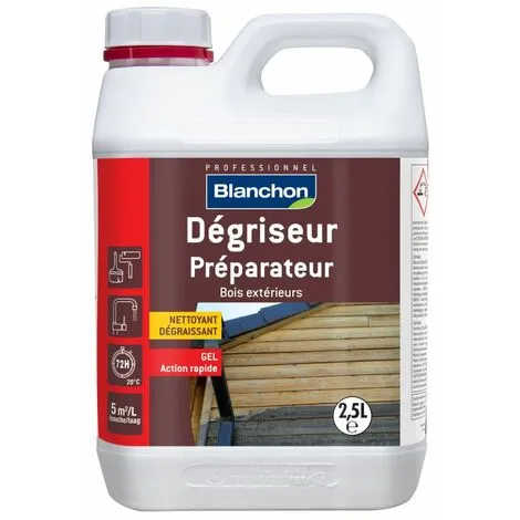 Dégriseur Bois Incolore - Blanchon - 2.5L 2 Dégriseur Bois Incolore - Blanchon - 2.5L – Image 2