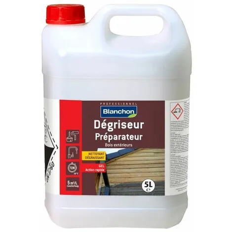 Dégriseur Bois Incolore - Blanchon - 5L 2 Dégriseur Bois Incolore - Blanchon - 5L – Image 2