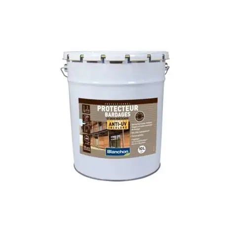 BLANCHON Protecteur Bardage Anti-UV Incolore 10L - Incolore 1 BLANCHON Protecteur Bardage Anti-UV Incolore 10L - Incolore