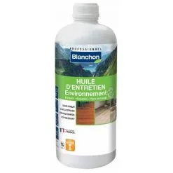 BLANCHON Huile Parquet D'entretien Environnement 1L Ultra Mat - Incolore