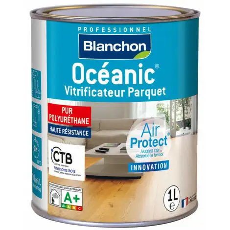 BLANCHON Vitrificateur Parquet OCEANIC 1L Bois Brut 1 BLANCHON Vitrificateur Parquet OCEANIC 1L Bois Brut
