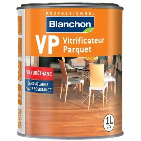 BLANCHON Vitrificateur Parquet VP 1L Satiné - Incolore 1 BLANCHON Vitrificateur Parquet VP 1L Satiné - Incolore