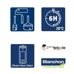 BLANCHON Vitrificateur Parquet VP 5L Satiné - Incolore 4 BLANCHON Vitrificateur Parquet VP 5L Satiné - Incolore -Magasin D'usine Blanchon 2277633 2