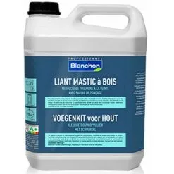 Liant Mastic à Bois BLANCHON Réparation Parquet Avec Farine De Ponçage | Conditionnement: 1 Litre -Magasin D'usine Blanchon 24010000 3