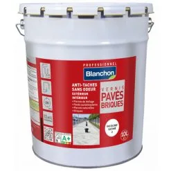 BLANCHON Vernis Pavés Briques Incolore Mat - 10L - Incolore