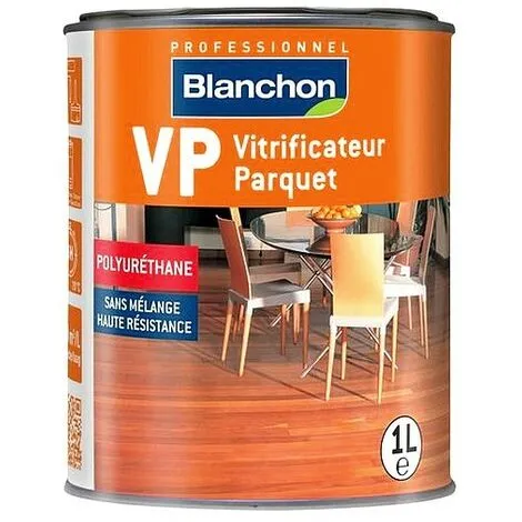 Vitrificateur Parquet BLANCHON VP Traditionnel Chaleur Naturelle Et Protection Durable | Conditionnement: 1 Litre - Finition: Brillant 1 Vitrificateur Parquet BLANCHON VP Traditionnel Chaleur Naturelle Et Protection Durable | Conditionnement: 1 Litre - Finition: Brillant