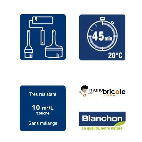 BLANCHON Fond Dur PREPLAST 10L - Incolore 2 BLANCHON Fond Dur PREPLAST 10L - Incolore – Image 2