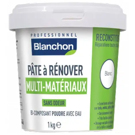 Pâte à Rénover - Contenance : 1 Kg - BLANCHON 1 Pâte à Rénover - Contenance : 1 Kg - BLANCHON