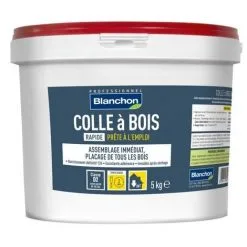 BLANCHON Colle à Bois Rapide Intérieure - 5 Kilos