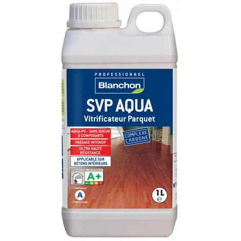 BLANCHON Vitrificateur Parquet "SVP AQUA" Bois Brut 1L - Incolore 1 BLANCHON Vitrificateur Parquet "SVP AQUA" Bois Brut 1L - Incolore