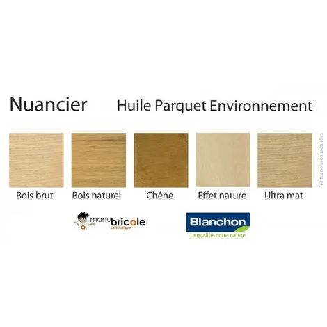 BLANCHON Huile Parquet Environnement - Bois Naturel 0,5L - Incolore 2 BLANCHON Huile Parquet Environnement - Bois Naturel 0,5L - Incolore – Image 2