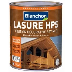 Lasure HPS Haute Protection Solvantée Blanchon 2,5L - Plusieurs Modèles Disponibles